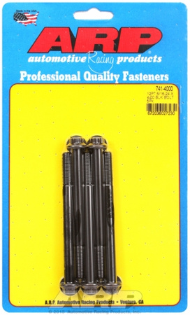 Śruby ARP "5/16""-24 x 4.000 12pt black oxide bolts" (5pcs)