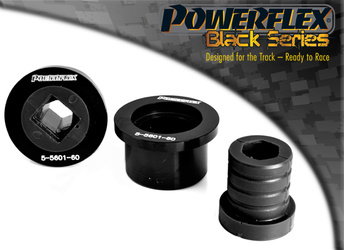 Tylna tuleja przedniego wahacza, aluminiowa zewnętrzna Powerflex Black Series BMW 3 Series & E46 (1999 - 2006)\E46 Coupe / Conv / Sedan / Touring PFF5-5601-60BLK