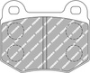 Ferodo Racing DS3000 brake pad front FCP448R ALFA ROMEO 75 90 GTV SZ OPEL Kadett C Rekord C 