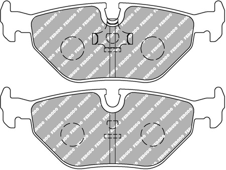 Ferodo Racing DS3000 brake pad rear FCP578R BMW 3 3 E30 E36 Convertible 5 E34 Touring 7 E32 Z3 Z3 Coupe JAGUAR Sovereign XJ X300 X330 XJ40 XJ81 XJ12 XJ6 XJR-S XJS XK8