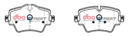 Brake Pads Street Series Ceramic front - DB2377SS BMW 1 Series F40 116 118 120 xDrive F40 2 F45 Active Tourer 218 220 225 F46 Gran Gran Coupe F44 220d F45 225e F46 3 G20 320 330 G21 G20 G21 4 G22 Coupe 420 430 G22 5 G30 518 520 G31 G30 G31 X1 F48 X2 F39