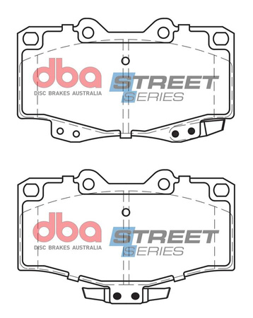 Brake Pads Street Series Ceramic universal - DB1323SS