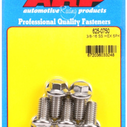Śruby ARP "3/8""-16 x 0.750 hex 7/16 wrenching SS bolts" (5pcs)
