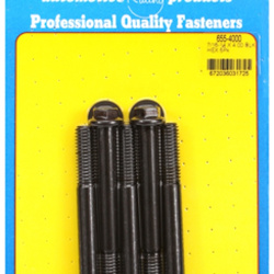 ARP "7/16""-14 X 4.000 hex 1/2 wrenching black oxide bolts" 5pcs