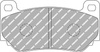 Ferodo Racing DS3000 brake pad front FRP3085R LOTUS EXIGE EXIGE SCC MG TF MGF RD 