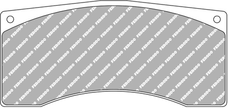 Ferodo Racing DS3.12 brake pad rear FRP3156GB AUDI R8 BMW M8 CHEVROLET Z06 Callaway DODGE Viper FERRARI 296 458 HONDA NSX LAMBORGHINI Huracan LEXUS RC F MERCEDES AMG PORSCHE 911 992 RENAULT-ALPINE A110 TOYOTA GR Supra