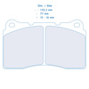 Carbone Lorraine RC6E brake pads - Subaru Impreza WRX STI 2,5/ STI Limited 2,5 (15-)
