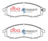 Klocki hamulcowe przednie DBA Brake Pads Street Series Ceramic - DB1439SS NISSAN NP300 D40 Navara D22