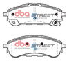 DBA Brake Pads Utcai sorozat hátsó fékbetétek Kerámia - DB15016SS FORD Ranger