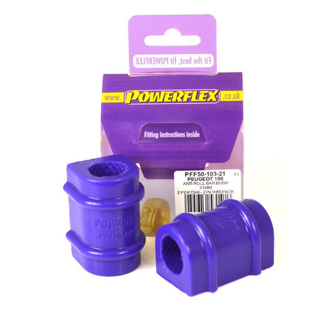 Poliuretán persely Powerflex Citroen Saxo inc VTS/VTR (1996-2003) -  PFF50-103-21 Nem. a diagramon: 3