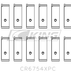 King hengerkapocs csapgyűrűhéj TOYOTA 2JZGE, 2JZGTE, 24V 3.0L - CR6754XPC.026