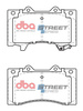 Brake Pads Street Series Semi-metallic front - DB2242SS NISSAN Patrol Y62