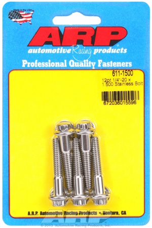 Śruby ARP "1/4""-20 x 1.500 12pt SS bolts" (5pcs)