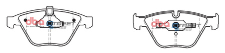 Brake Pads Street Series Ceramic front - DB1498SS BMW 1 Series E82 1M Coupe M 135 M3 E90 E92 E93