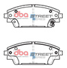 Bremsbeläge vorne DBA Brake Pads Street Series Ceramic - DB2330SS MAZDA 3 BM BN CX-3 CX-30 AWD