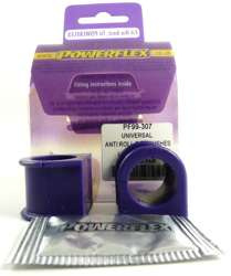 Poliuretán persely Powerflex Universal Bushes Anti Roll Bar Bushes PF99-307 Nem. a diagramon: