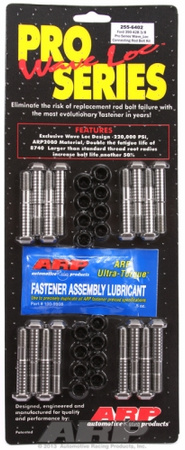 Jungiamojo strypo varžtai ARP 255-6402 BB Ford 390-428 wave-loc rod bolt kit Ford Big Block