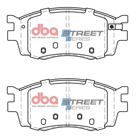 DBA Brake Pads Utcai sorozat első fékbetétek Kerámia - DB1787SS HYUNDAI Accent i-20 PB KIA Rio JB