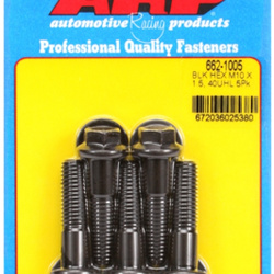 Śruby ARP M10 x 1.50 x 40 hex black oxide bolts (5pcs)