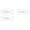 Brake Pads Street Performance rear - DB2035SP HYUNDAI Santa Fe