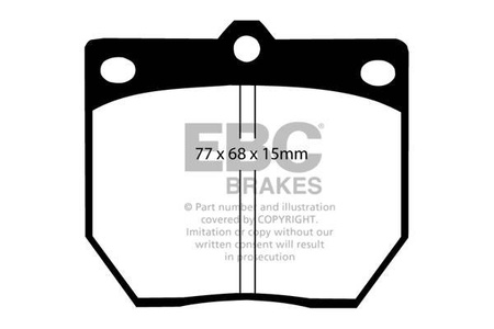 DP273 - Ein Satz Bremsbeläge serie ULTIMAX2 EBC Brakes