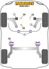Tuleja mocowania tylnej belki Powerflex Road Series Vauxhall / Opel Adam (2012-) PFR80-1110