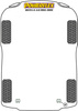 Rear Anti Roll Bar Outer Bush  Powerflex Polyurethane Bush Heritage Collection Lancia Delta 1.4-2.0 (1993-1999) PFR30-311H