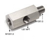 IRP M10x1 trišakis 1/8&quot; NPT slėgio jutikliui