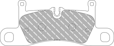 Ferodo Racing DS2500 Hinterradbremsbelag FCP4424H PORSCHE 718 BOXSTER 982 CAYMAN 911 991 Convertible Targa Spyder 981 Cayenne CAYENNE 92A 9YA 9YB 7P5 7P5 7P6 VAN 7P5