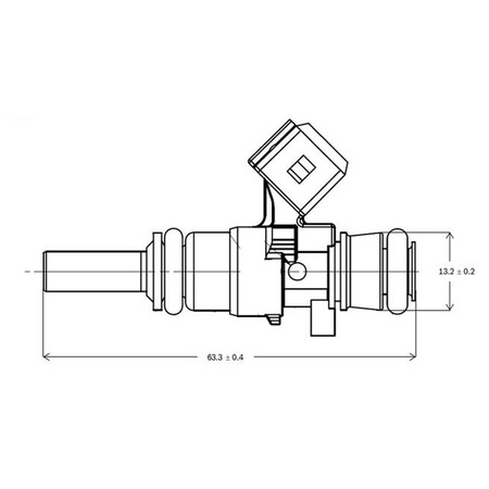 BOSCH 980cc Einspritzdüse
