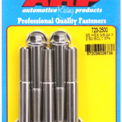 Śruby ARP "3/8""-24 x 2.500 hex SS bolts" (5pcs)
