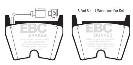 DP51513/3NDX - EBC Brakes BLUESTUFF NDX sorozatú fékbetét készlet
