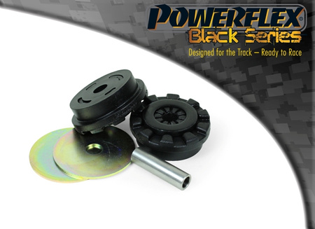 Duża tuleja dolnego mocowania silnika, uchwyt owalny 30mm Powerflex Black Series Ford Fiesta Models & Fiesta Mk6 inc ST (2002-2008) PFF19-2001BLK