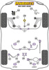 Tylna tuleja mocowania tylnego dyferencjału  Powerflex Road Series Audi A3 / S3 / RS3 & A3 / S3 / RS3 8V (2013 - 2020)\RS3 MK3 8V (2015 - 2020) PFR85-525