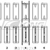 King pagrindinio guolio apvalkalas NISSAN RB26DETT - MB7092XP
