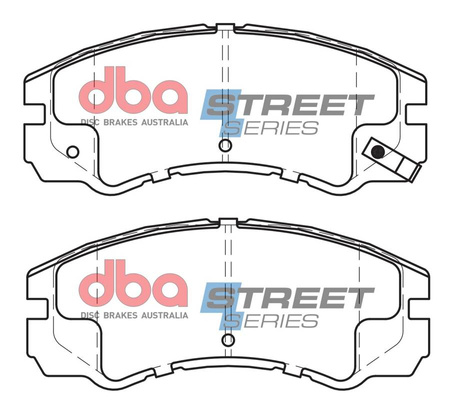 Brake Pads Street Series Ceramic front - DB1270SS HOLDEN Aust NZ ISUZU MU Trooper V Cross OPEL Frontera Monterey VAUXHALL