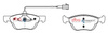 Brake Pads Street Series Ceramic universal - DB2037SS