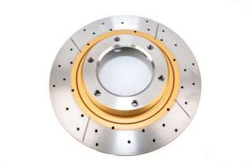 DBA disc brake Street Series - X-GOLD front - DBA784X TOYOTA Landcruiser FZJ80 HDJ80 HZJ80