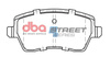 Klocki hamulcowe przednie DBA Brake Pads Street Series Ceramic - DB2366SS NISSAN Micra K13 Note OPEL Agila SUZUKI Splash Swift Z31 VAUXHALL