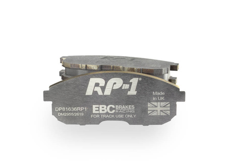 DP81636RP1 - Zestaw wyścigowych klocków hamulcowych seria RP-1 Racing EBC Brakes
