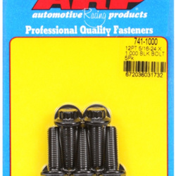 Śruby ARP "5/16""-24 x 1.000 12pt black oxide bolts" (5pcs)