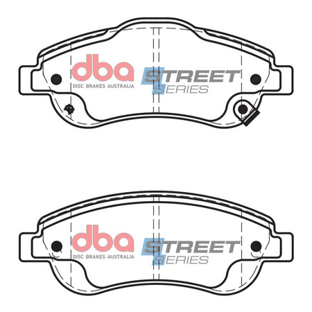 DBA Brake Pads Utcai sorozat első fékbetétek Kerámia - DB2271SS