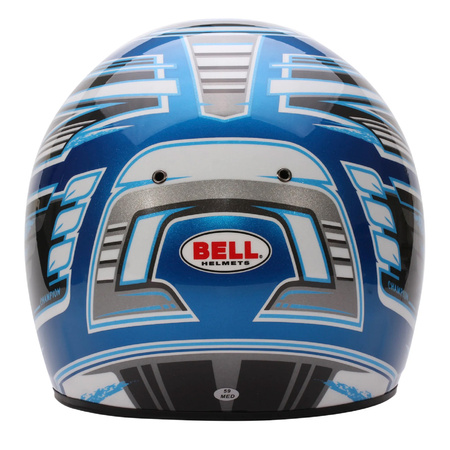 Bell KC7-CMR bajnok kék gokart Sisakok
