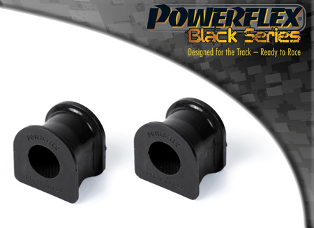 Front Anti Roll Bar To Chassis Bush 22mm Powerflex Polyurethane Bush Black Series Fiat Punto Punto MK2 (1999 - 2005) PFF16-603-22BLK