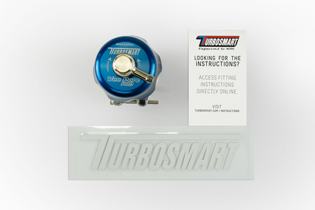 Fújja le a Turbosmart szelepet BOV Vee Port Pro Uni -Blue