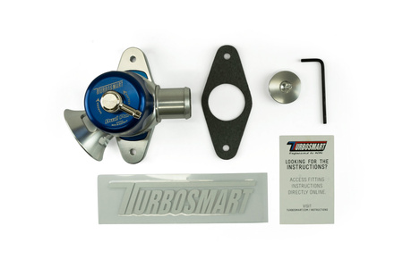 Blow Off Turbosmart Valve BOV Dual Port Maz/Sub-Blue