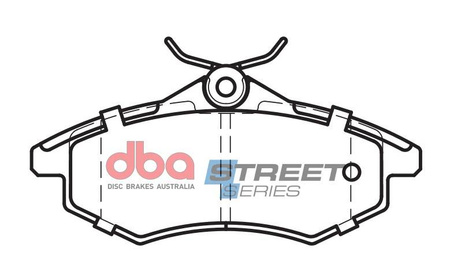 Brake Pads Street Series Ceramic front - DB2042SS CITROEN C2 C3