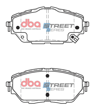 Vordere DBA-Bremsbeläge Street Series Keramik – DB2479SS