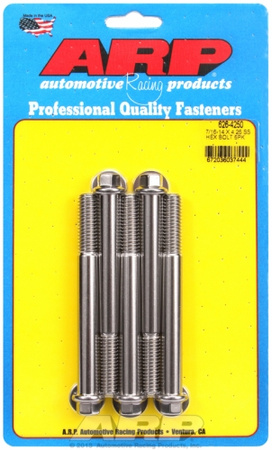 Śruby ARP "7/16""-14 X 4.250 hex SS bolts" (5pcs)