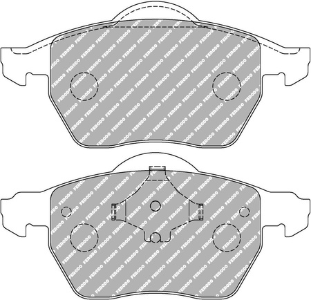 Ferodo Racing DS2500 priekinės stabdžių kaladėlės FCP1717H AUDI A4 8E2 B6 B6 Cabriolet 8EC B7 Avant 8D5 B5 8E5 8ED Convertible B6 A6 C5 4F2 C6 4F5 SEAT EXEO 3R2 ST 3R5 SKODA Superb 3U4 VOLKSWAGEN PASSAT 3B2 3B3 Variant 3B6,